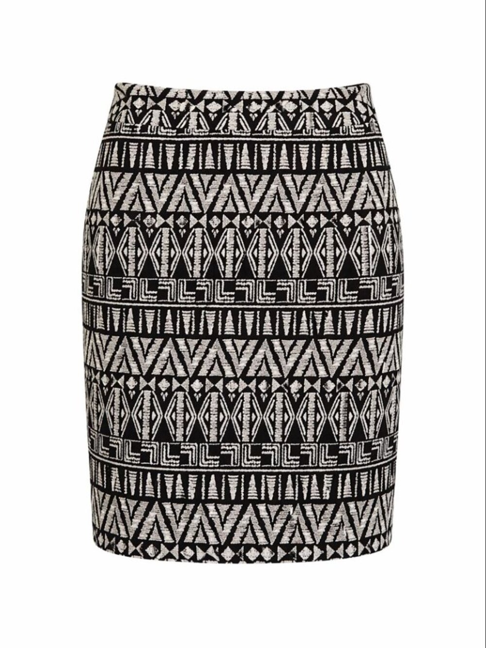 CYNTHIA ROWLEY Printed Pencil Skirt